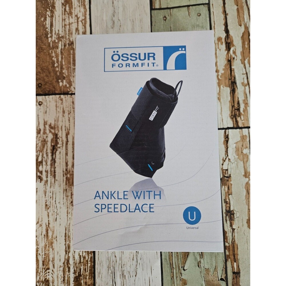 Ossur FormFit Ankle Brace with Speedlace & Figure 8 Straps | Single Pull Closure